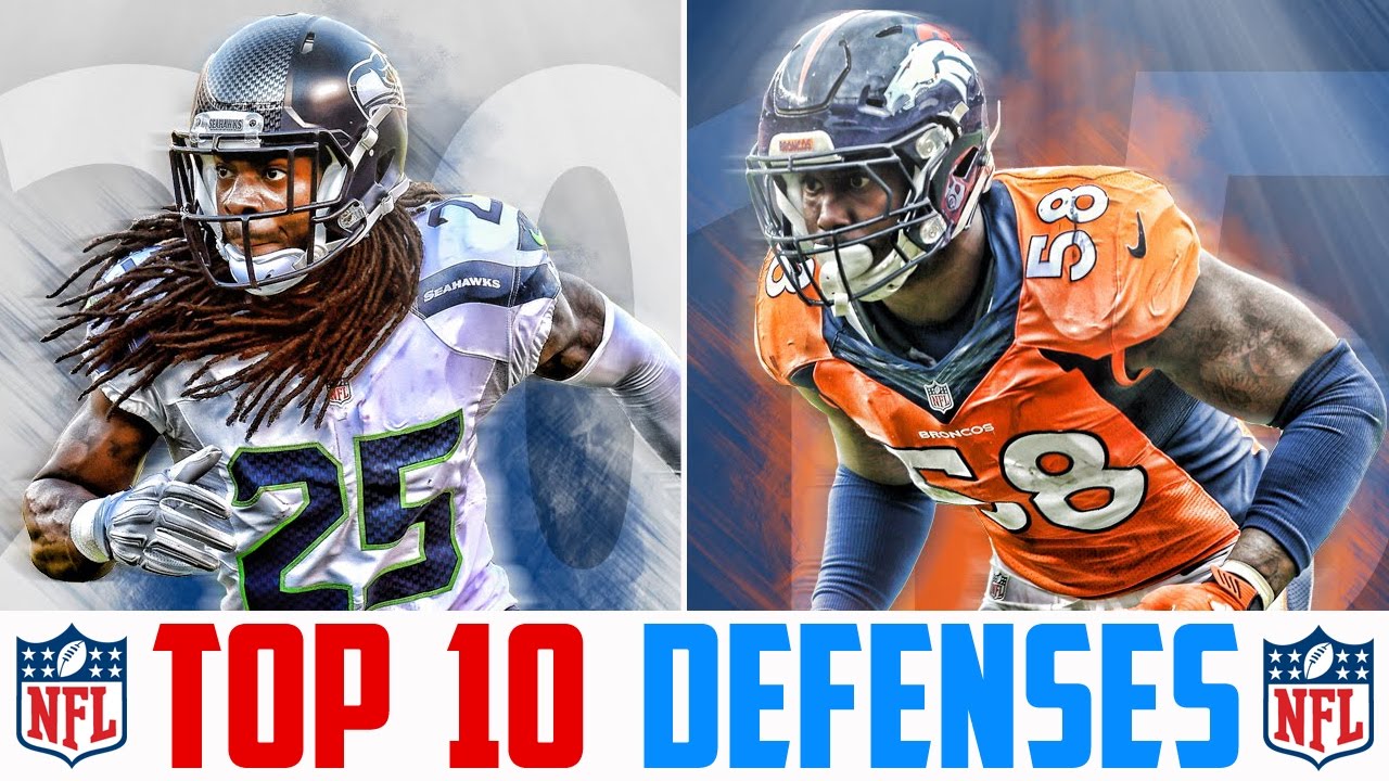 10 Best NFL Defenses - Top 10 NFL Defenses 2017 | NFL Rankings - YouTube