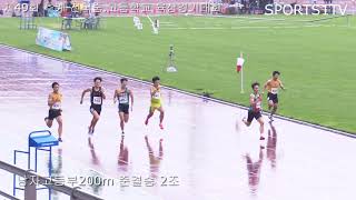 너무 빨라서 떠다니는 것 같은 순간 | Runners fly on the track