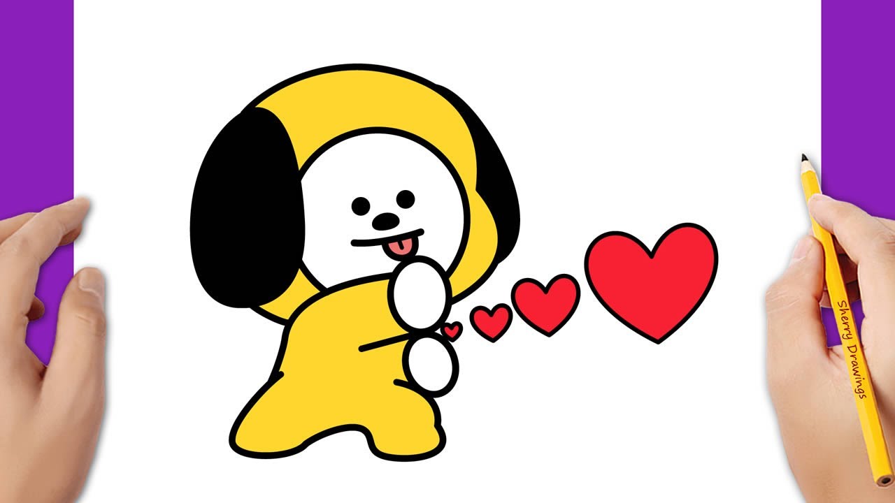 How To Draw Bts Chimmy