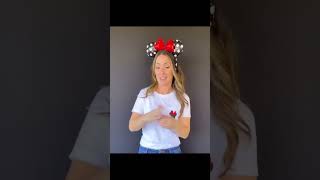 Intro to Disney ASL Signs