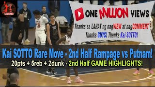 Kai SOTTO RARE MOVE! - The most Versatile Modern Big Man in Whole Asia!