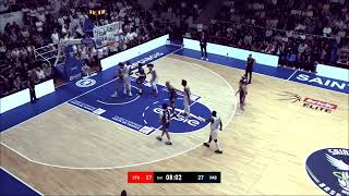 Kevarrius Hayes - 13 Points 5 Rebounds 1 Block against Saint-Quentin (10 November 2024)