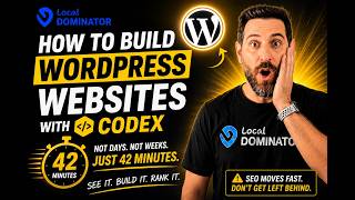 How to Build WordPress Websites With Codex in 42 Minutes