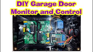 DIY Garage Door Smart Control System : Monitor and Control Sonoff Basic Wifi Switch : Eye-On-Stuff