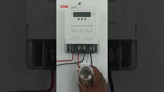 Single Phase Energy Meter for Lighting Control #cncelectric