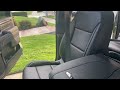 custom leather seats in a 2024 gmc sierra