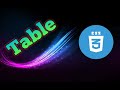 CSS Table Properties | Vertical Align , Caption Side,  Empty Cells | Table Layout