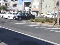 【1043】朝日バス リエッセ pb rx6jfaa 車番1043豊野工業団地行き春日部駅東口バス停発車