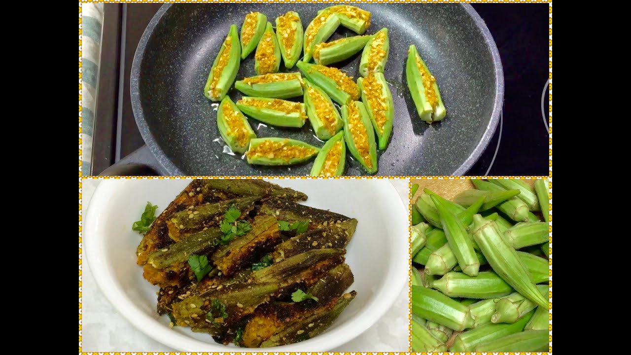 Bharwan Bhindi | Bhinda Ravaiya | Stuffed Okra Recipe | Bhavna's ...