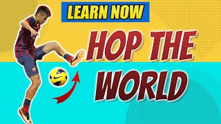 LEARN HOP THE WORLD - PRSOCCERART Tutorials #13