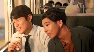 鈴木亮平＆賀来賢人、「キリン一番搾り生ビール」の新CMに出演（メイキング インタビュー）