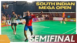 GANESH/VIMAL VS MANJUSH/ROGIN:SOUTH INDIAN MEGA OPEN BADMINTON TOURNAMENT FINAL