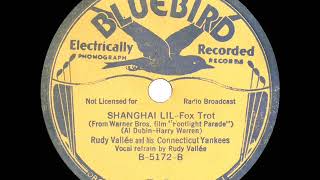 1933 Rudy Vallee - Shanghai Lil