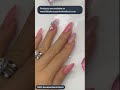 📷how to easy french u0026 3d flower chrome nail designs with transfer foil 17🌸