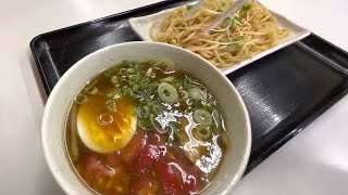 懐かしの大衆食堂でつけ麺