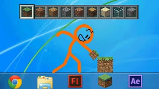 Animation vs. Minecraft but I add faces to Dippid's Voiceover