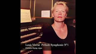 Louis Vierne: Prélude Symphonie Nº1, Christine Kamp, Orgue Vermeulen, Koepelkerk, Leeuwarden, LIVE