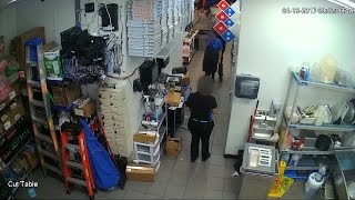 Domino's Pizza surveillance video