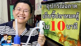 อุปกรณ์ฉลาด ดูดขี้ปลาทั้งตู้ ไม่ถึง 10 นาที by Daddy Tips