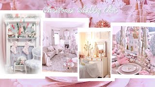 HOME TOUR:💝3 SHABBY CHIC CHRISTMAS DECOR IDEAS