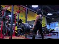 力量举女生深蹲135kg 硬拉160kg 做组｜ 4月训练高燃混剪｜下肢终于肉眼可见的长肉了！