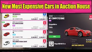 Sell Now New Most Expensive Cars in Auction House in Forza Horizon 5 Series 25