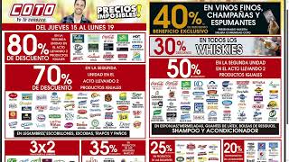 🇦🇷⚡🔥Supermercado Coto  Ofertas del Jueves al Lunes