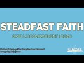 Steadfast Faith | Bass | Piano