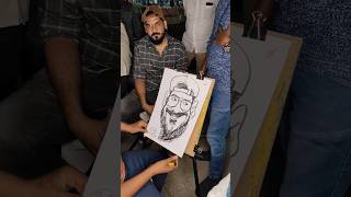 😂Wait for reaction 💥live caricature drawing performance by artist Surendar. book your events now.