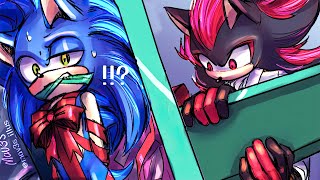 A Special Gift ❤️ | Shadow x Sonic (Sonadow) | Comic Dub