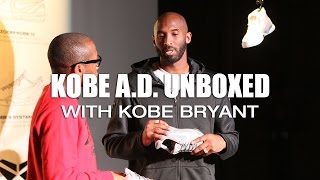 Kobe Bryant Unboxes His Latest Shoe, the Kobe A.D.