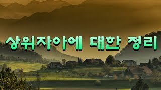 상위자아에 대한 정리