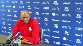 Patrick Vieira | Crystal Palace v Chelsea | Full Pre-Match Press Conference | Premier League