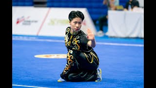 女子长拳 第2名 韩雪诗 山东 9.593分 2022年全国武术套路锦标赛 China National Wushu Taolu Championships women's changquan