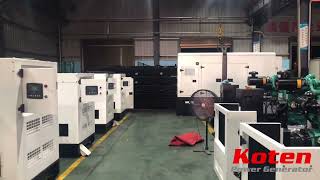 Koten Power Cummins Series Generators Silent Type WhatsApp:+8615960824397