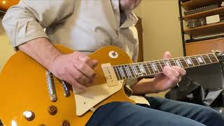 Tokai LS132S Love Rock Gold Top MIJ P90 Pickups - Slow Blues in A - Matt Thorpe