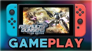 ASSAULT GUNNERS HD EDITION | First 15 Minutes | Nintendo Switch