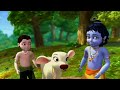 Little Krishna vs Raja Ular kepala lima Full HD !!!