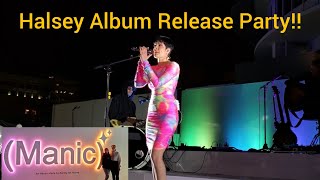 Halsey Manic Experience FULL SHOW Album Release Party HD SD