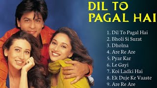 Dil To Pagal Hai Movie All Songs || Audio Jukebox || Shahrukh Khan & Madhuri Dixit,Karishma