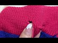 learn how to repair holes in your knit sweaters in minutes