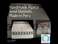 Alpaca wool blankets