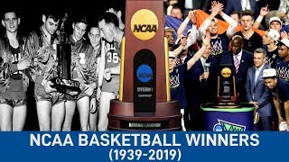 NCAA Division I Basketball Champions 1939-2019