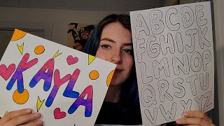 Let's Draw: Bubble Letters!