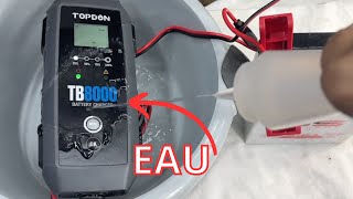 Test extrême chargeur TOPDON TB 8000