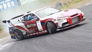 【2Jエンジン】SILVIA S15で茂原サーキット最終コーナーを全開ドリフトアタック