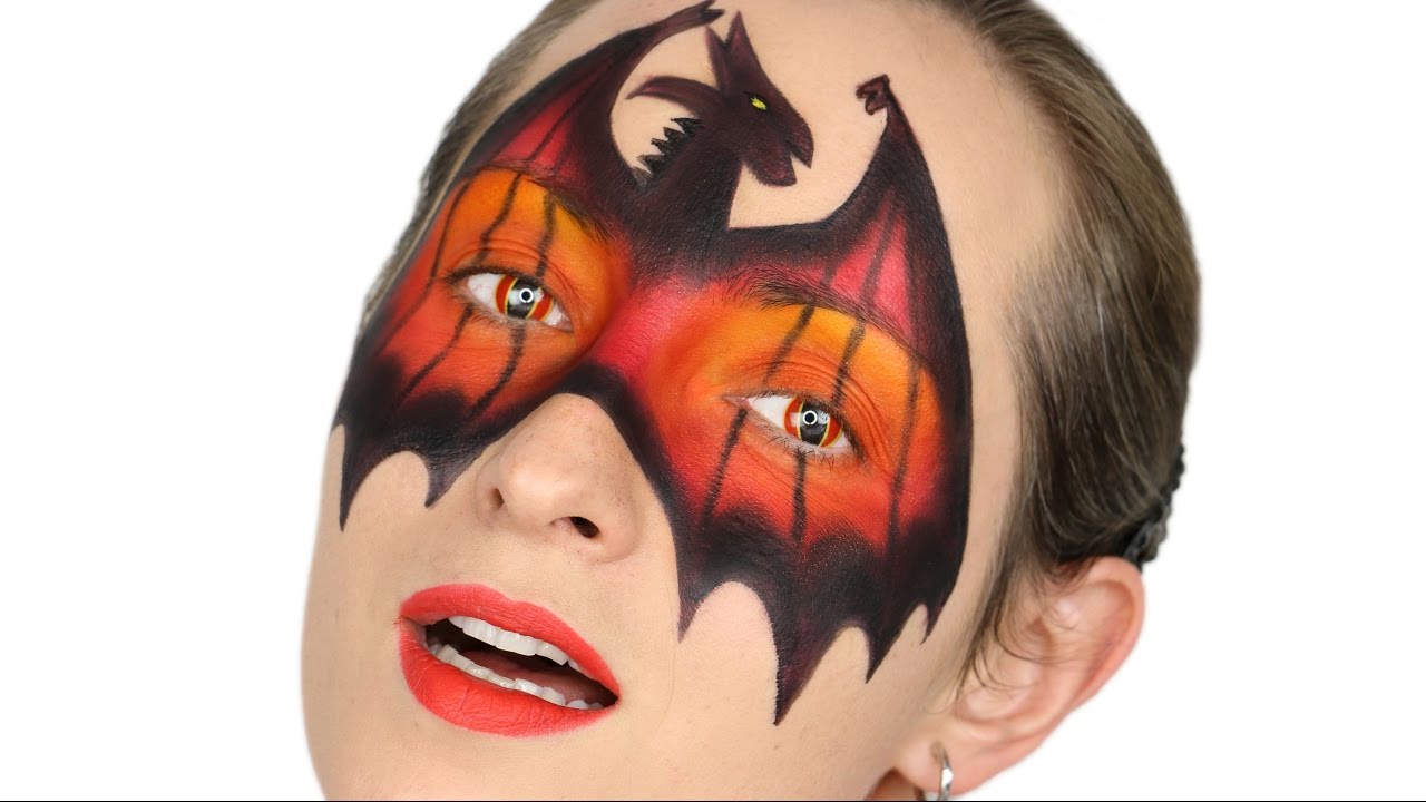 Dragon Face Makeup Youtube