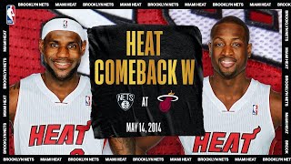 LeBron & Wade Lead HUGE Comeback | #NBATogetherLive Classic Game