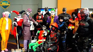 Batman, Joker & Harley Quinn: Epic Flash Mob Prank at Comic Con!! Ft. MegaCon - MELF