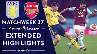 Aston Villa v. Arsenal | PREMIER LEAGUE HIGHLIGHTS | 7/21/2020 | NBC Sports